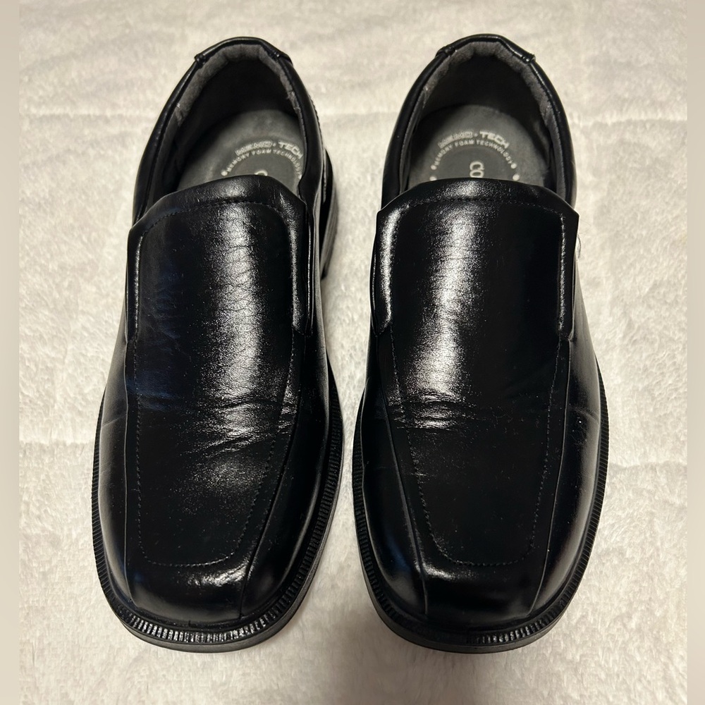 Mens Black LeatherDress shoes Covington size 8
